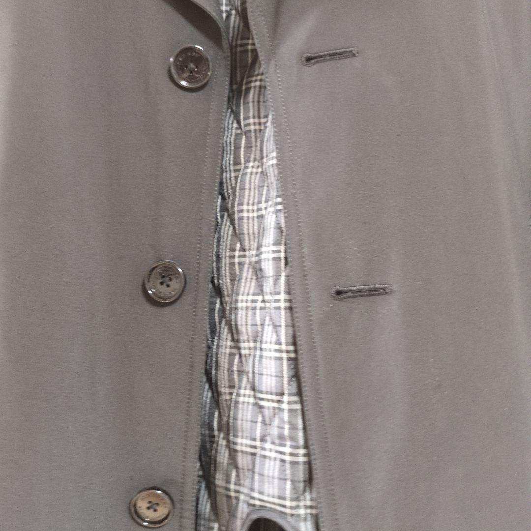BURBERRY バーバリー レーベル トレンチコート 黒　ライナー付 Mサイズ