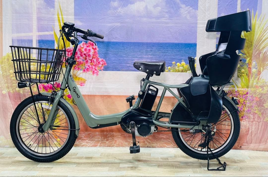 2019年！ギュットアニーズ16AH！⭐️子供乗せ電動アシスト自転車Y3621
