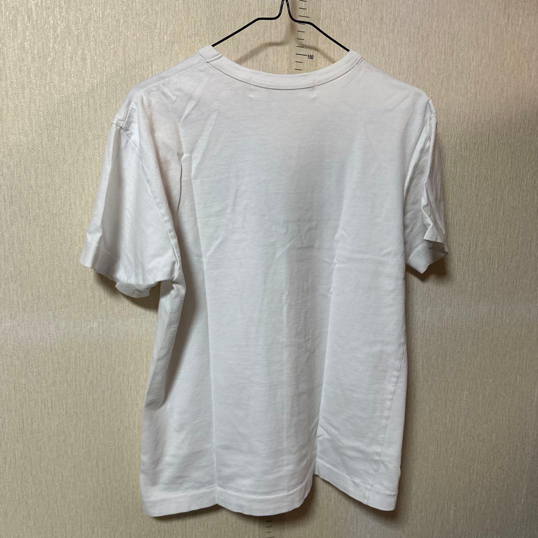PLAY COMME des GARCONS ブラックハートTシャツホワイトm