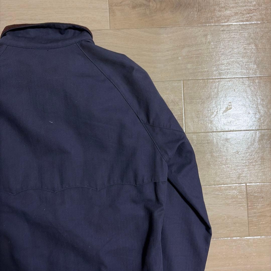 BARACUTA バラクータ スイングトップ ブルゾン ネイビー 34