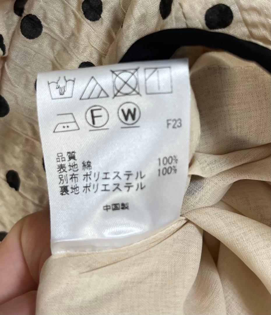 美品　TOCCA トッカ　ＣＡＲＡＭＥＬＬＡドレス　ワンピース　ベージュ系　2