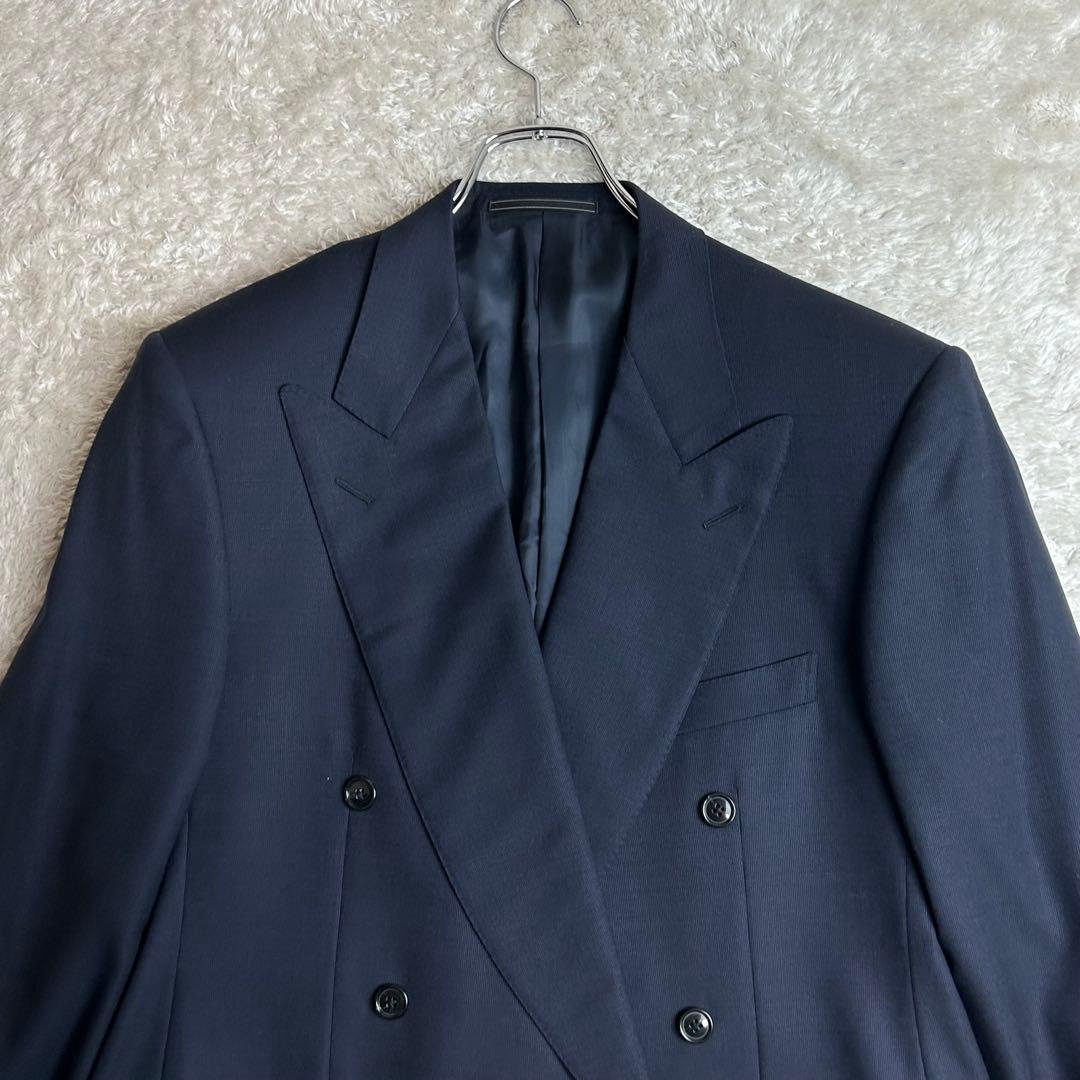 Ermenegildo zegna ゼニア ダブル テーラードジャケット 52