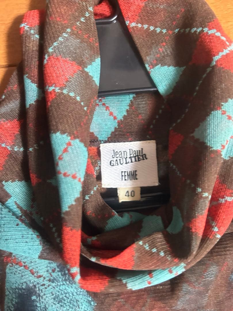 専用Jean Paul Gaultier アーガイル　ワンピース
