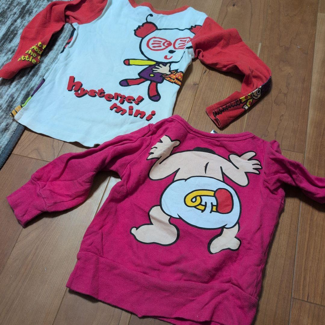 ヒステリックミニ半袖&長袖&半ズボン&パンツ100から130