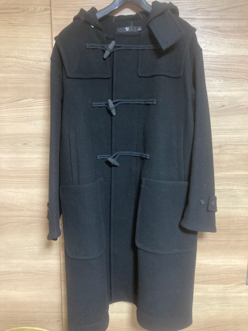 【美品】UNIQLO ユニクロ +J ウールオーバーサイズダッフルコート　XL