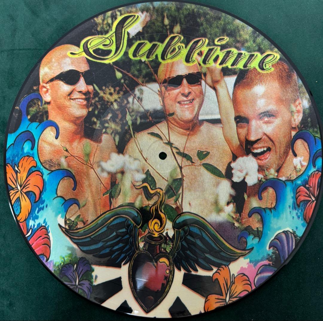 SUBLIME レコード　limited picture disc