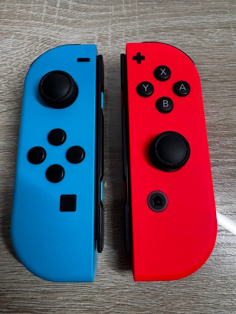 【おまけ付】Switch 本体 ネオンブルーレッド付属品完備【バッテリー強化版】