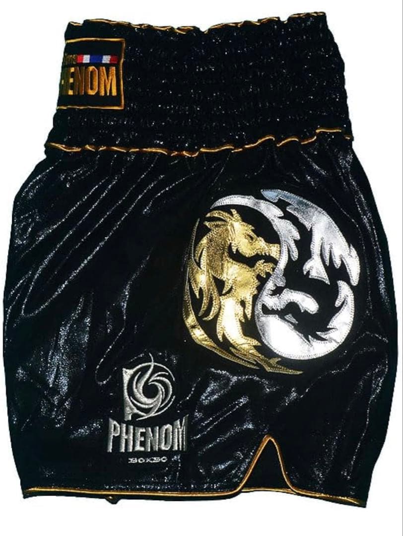 ☆新品未使用品★PHENOM☆キックボクシングパンツ★Ｓサイズ☆ブラック★