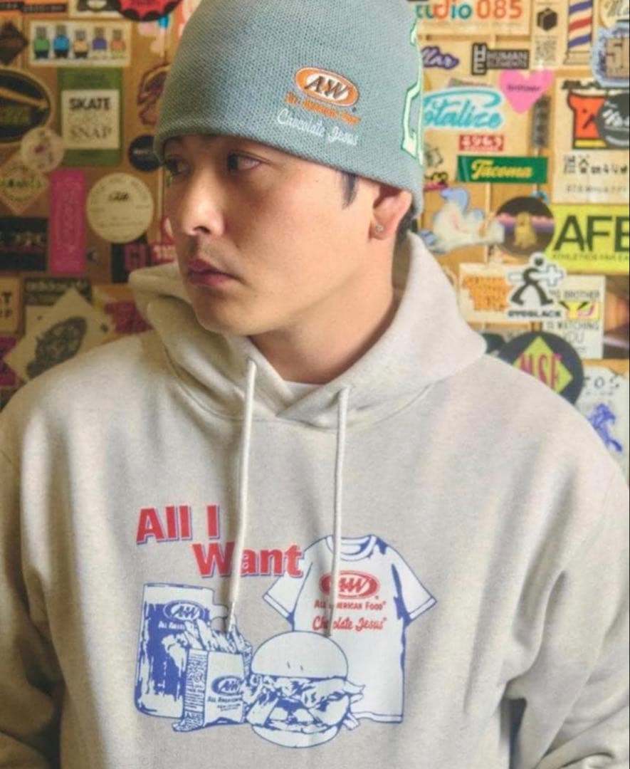 帽子 A&W Chocolate Jesus AWCJ CLUB Beanie