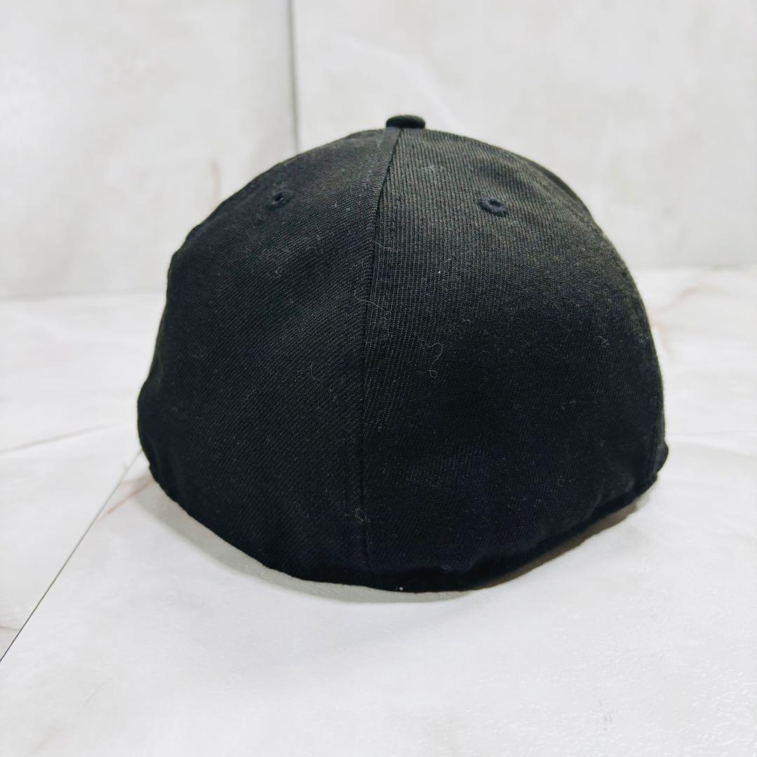 NEW ERA × ドラえもん キャップ 7 3/8 ブラック どら焼き 限定