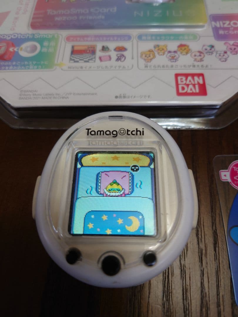 25th アニバーサリー たまごっち スマートとNiziUのカードセット