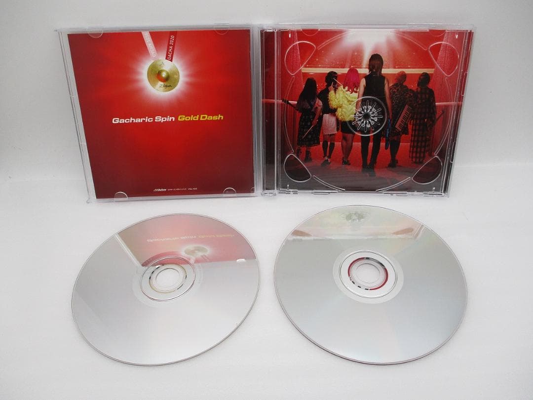 CD Gacharic Spin / Gold Dash DVD付初回限定盤A