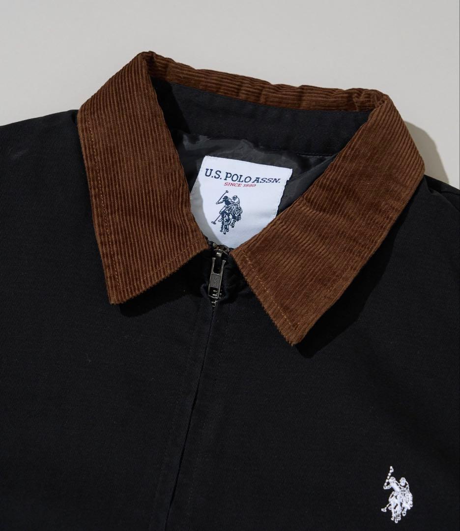 U.S. POLO ASSN.　コーデュロイカラー スイングトップ