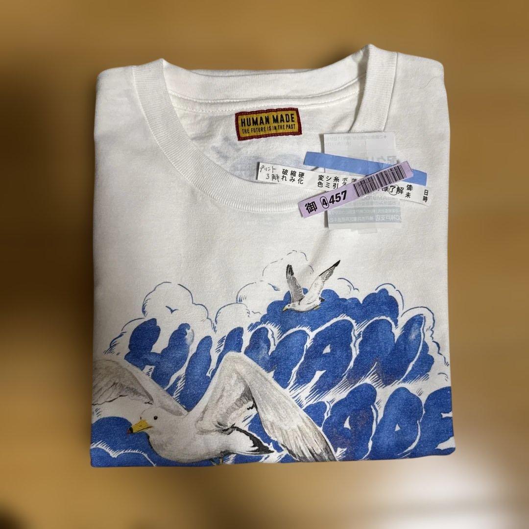 HUMAN MADE 海と鳥 グラフィック Tシャツ