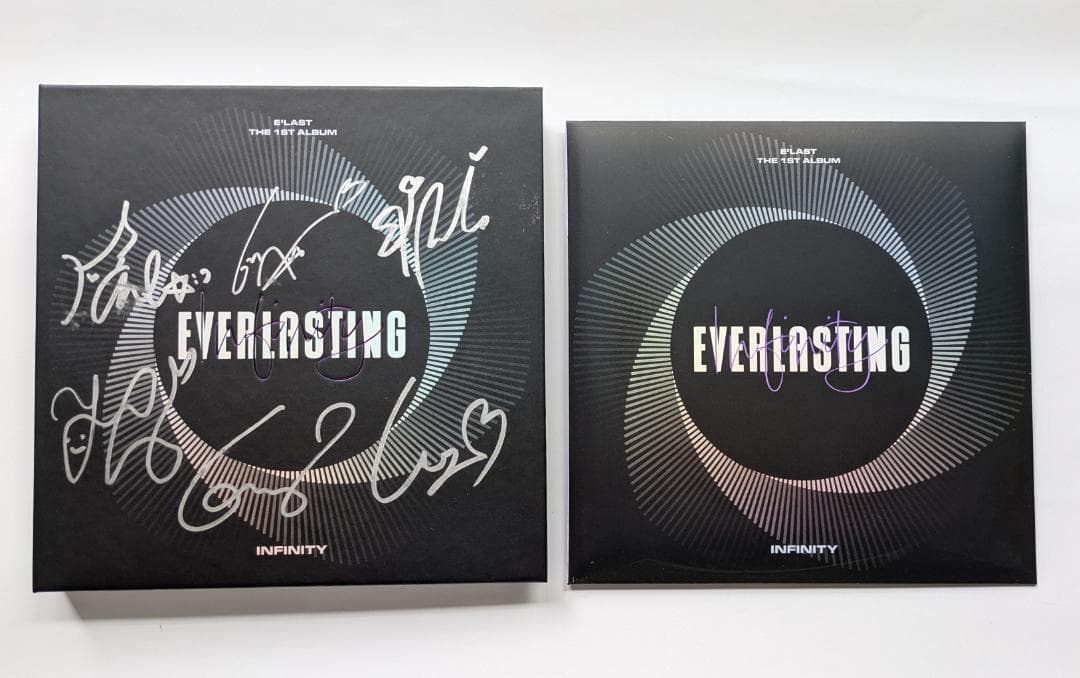 ★サインCD◆E'LAST◆EVERLASTING(Infinity Ver.)