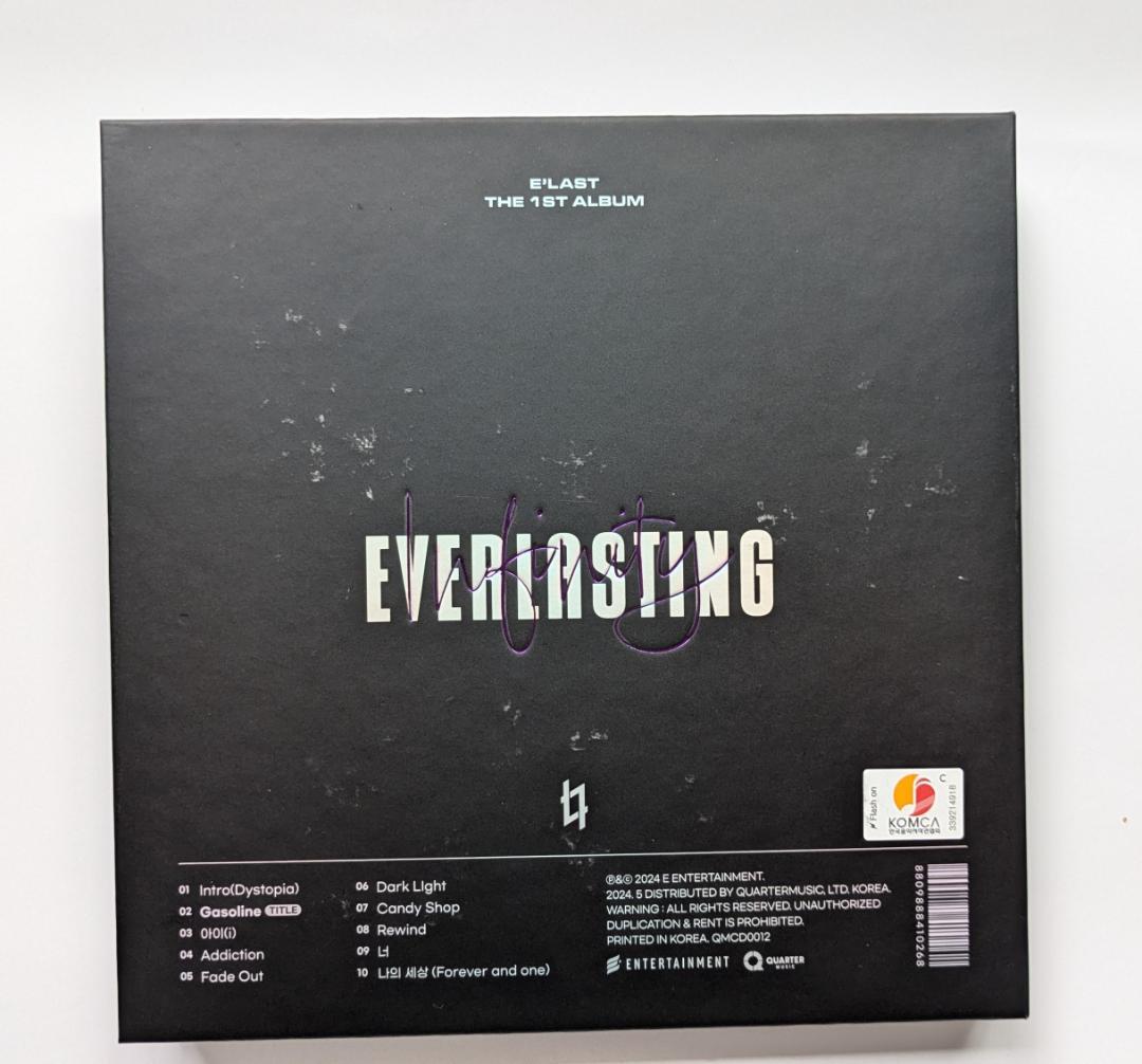 ★サインCD◆E'LAST◆EVERLASTING(Infinity Ver.)