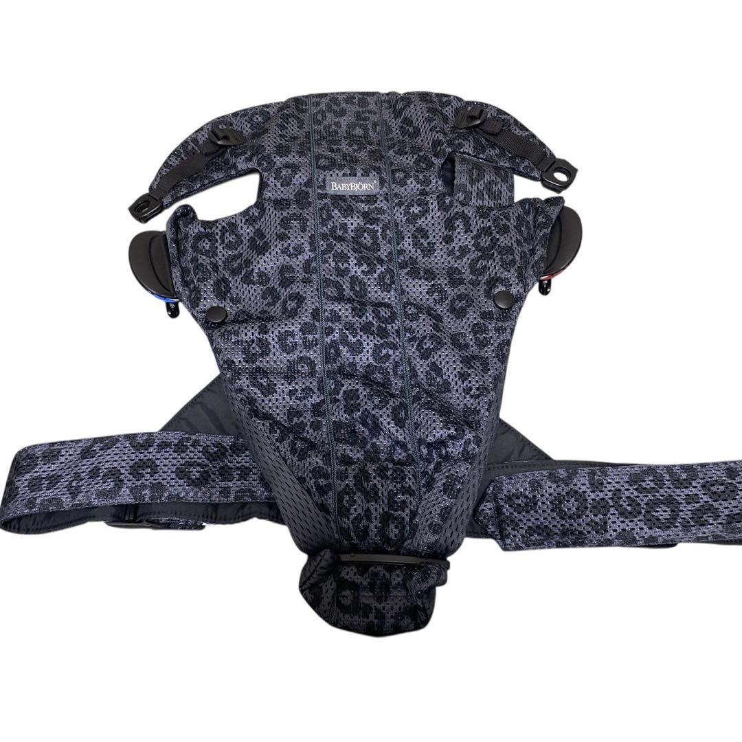 BabyBjörn MINI AIR ベビーキャリア アンスラサイトレパード