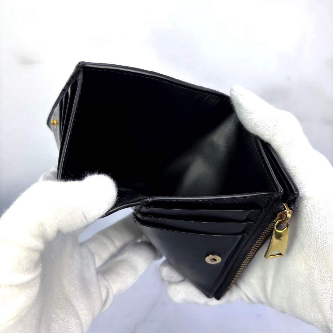 ⭐️極美品⭐️ BOTTEGA VENETA　コンパクト財布　2つ折り　カセット