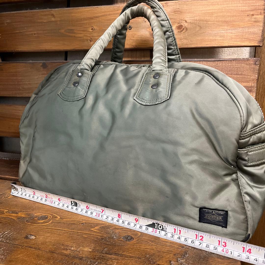 PORTER ボストンバッグ オリーブグリーン