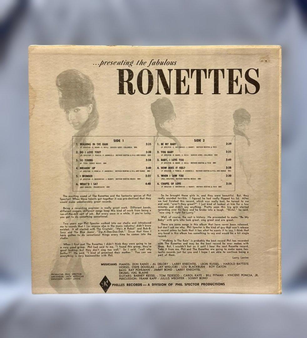 ☆ロネッツ「Presenting The Fabulous Ronettes」☆
