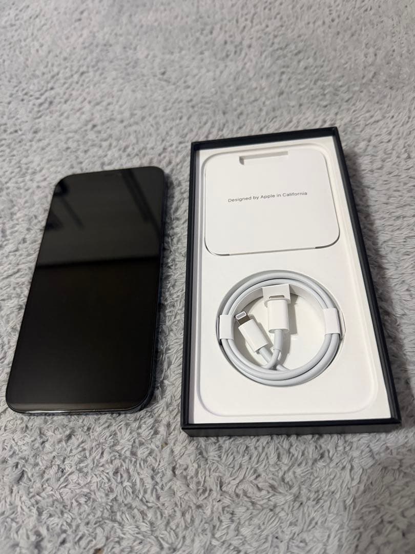 値下げ　Apple iPhone 12 Pro max パシフィックブルー 本体