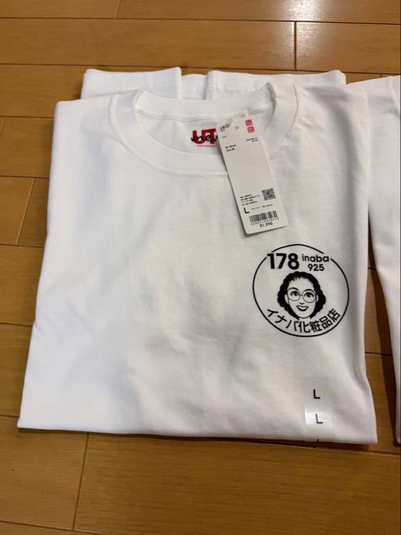 UNIQLO イナバ化粧品店コラボ　Tシャツ
