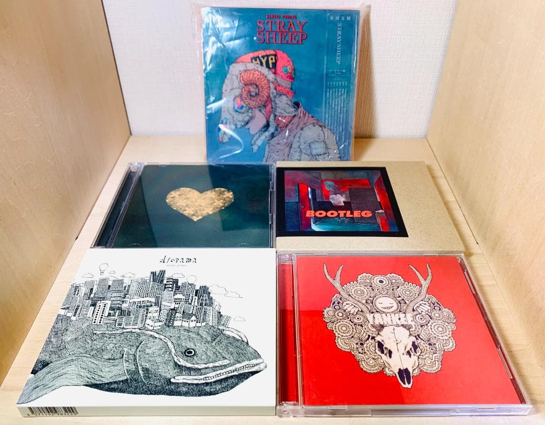 【帯付】 米津玄師 アルバム 5枚セット 初回限定盤 映像盤 CD+DVD BD
