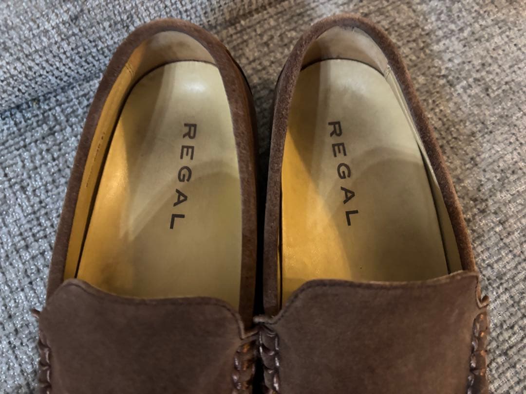 美品 REGAL リーガル スエード ドレスシューズ ドライビングシューズ27