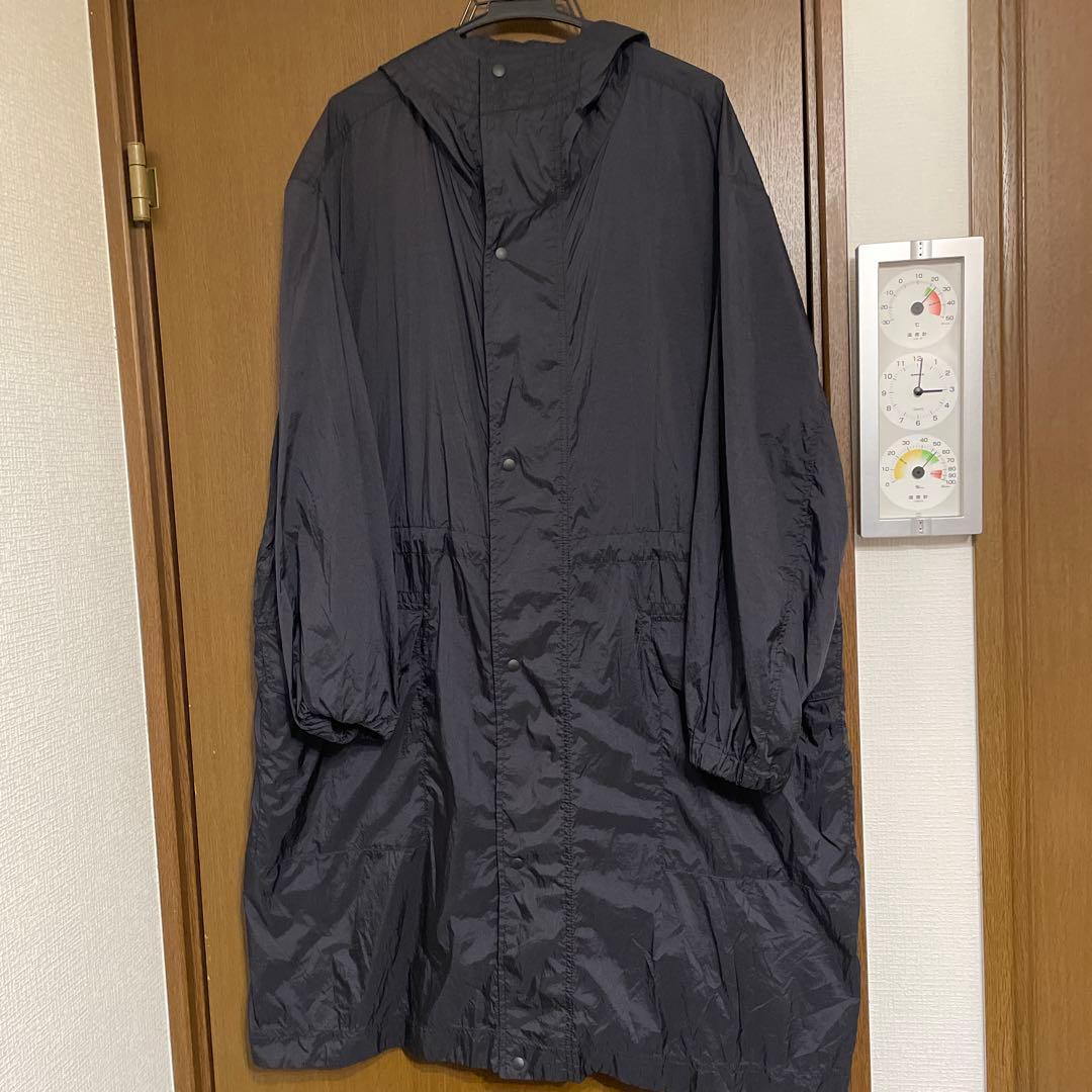 ムジラボ MUJI LABO 紳士 軽量撥水ナイロンフード付きコート ユニクロ