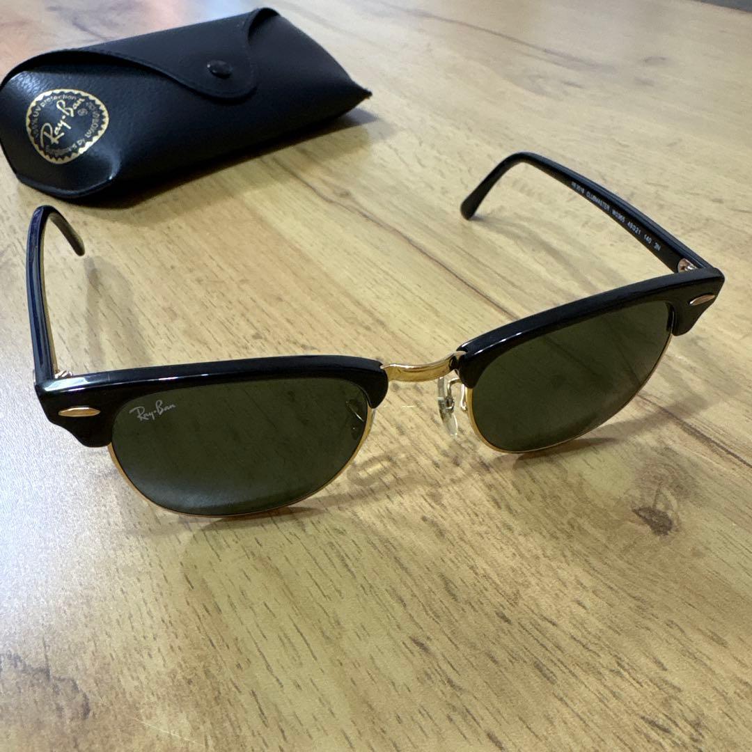 Ray-Ban サングラス 黒/ゴールド　49◻︎21 RB3016
