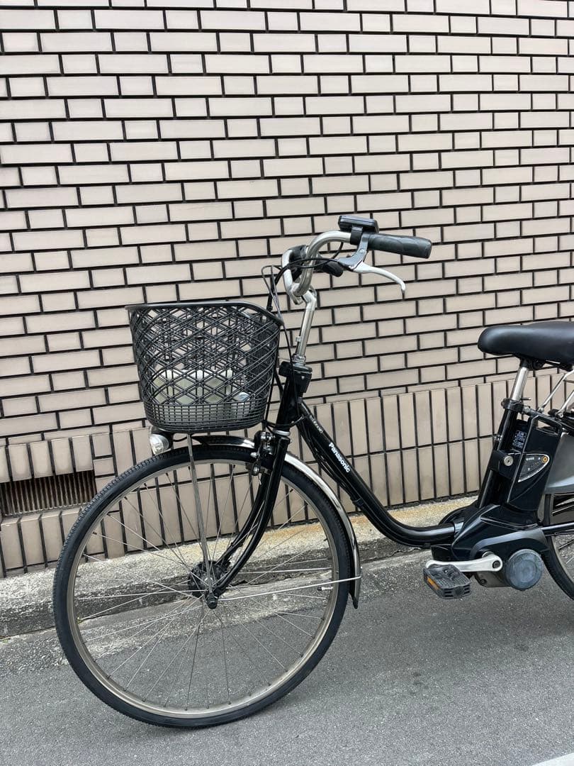 8.9ahパナソニック電動アシスト自転車26インチ