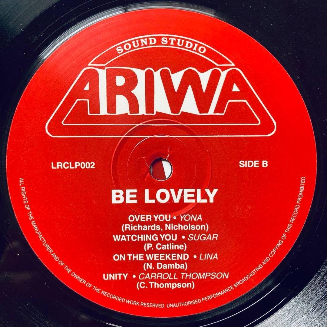 LP盤　BE LOVELY - CLEAN ORIGINAL OF ARIWA