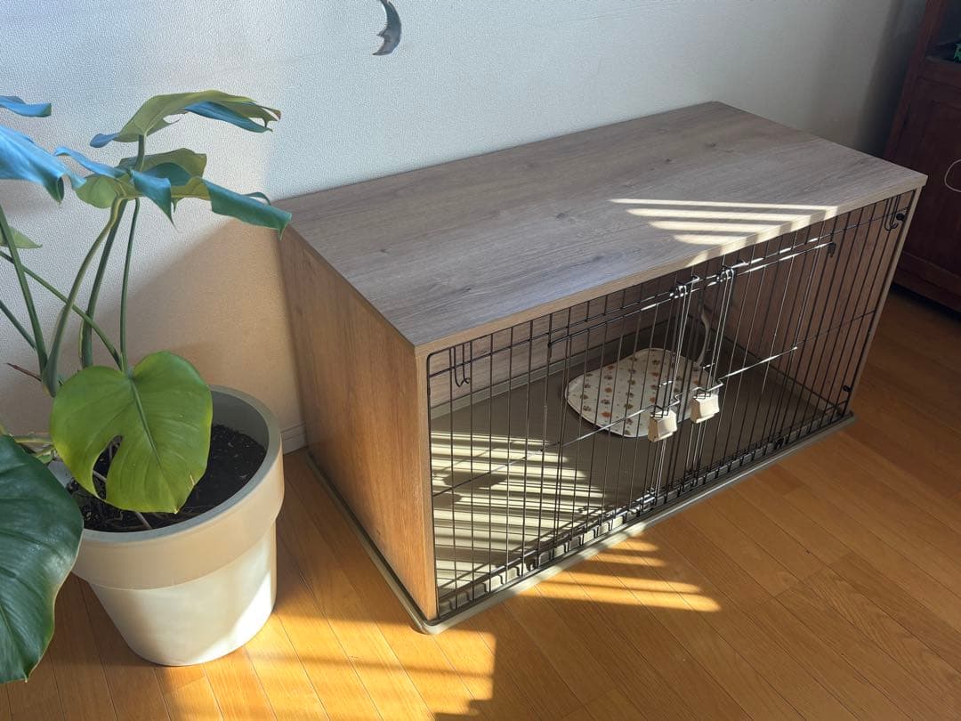 IRIS 小型犬用サークル+ホットカーペット(組立済み)