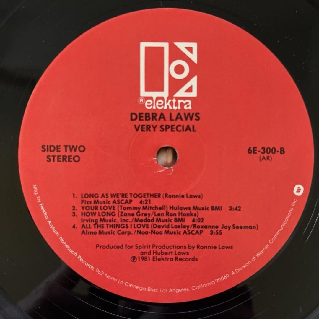 洋楽 DEBRA LAWS VERY SPECIAL LP US ORIGINAL