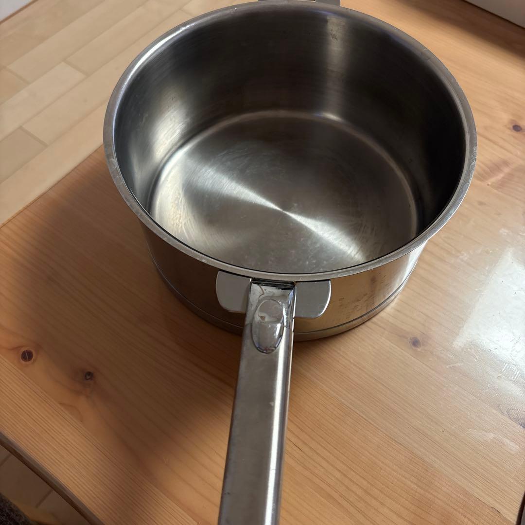 CRISTEL クリステル　22cm 両手鍋 蓋付き　取手付き