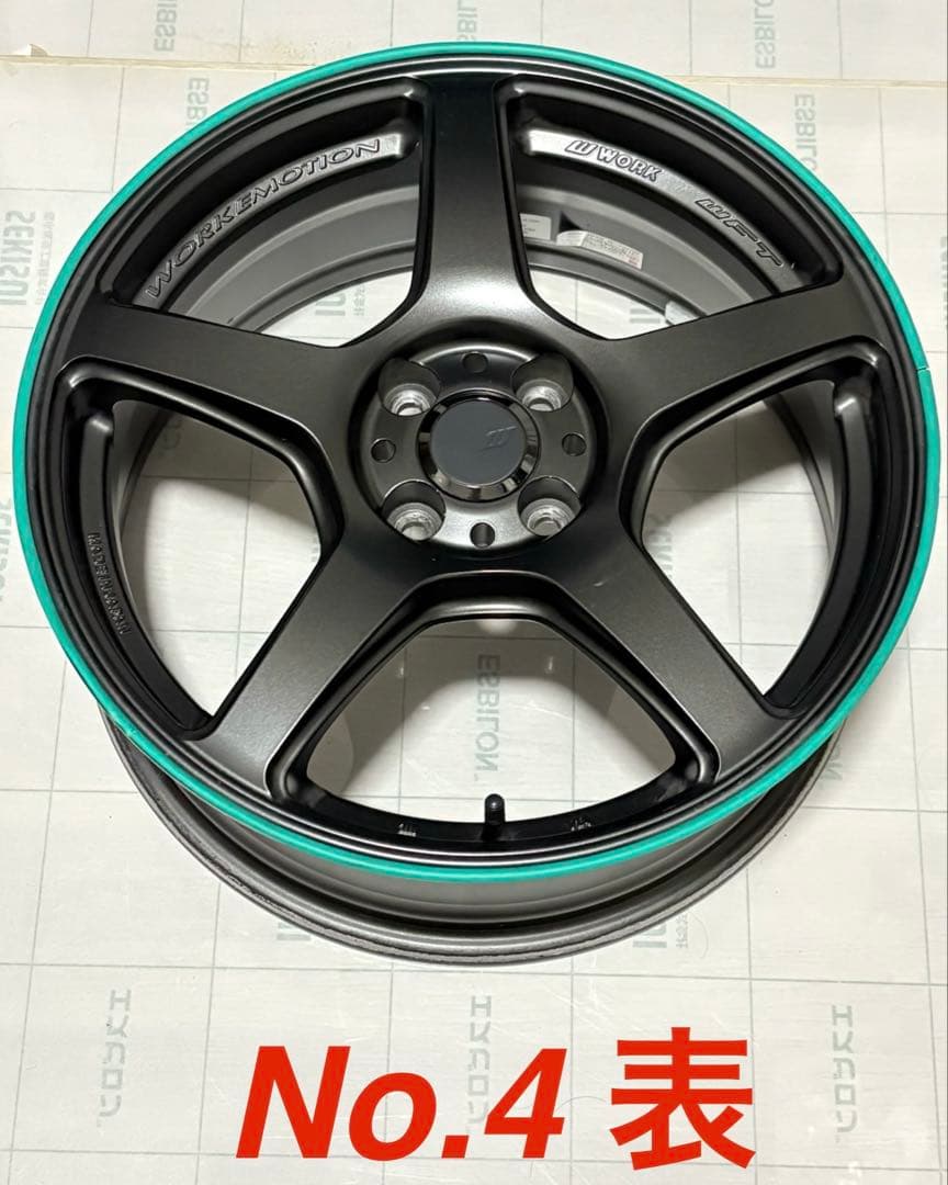 ヴィッツGR 17×7.0J 43 4 100 ワークエモーションT5R
