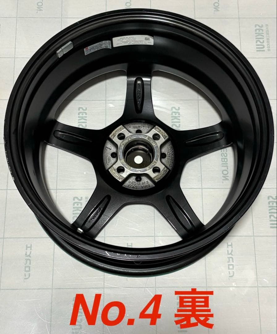 ヴィッツGR 17×7.0J 43 4 100 ワークエモーションT5R