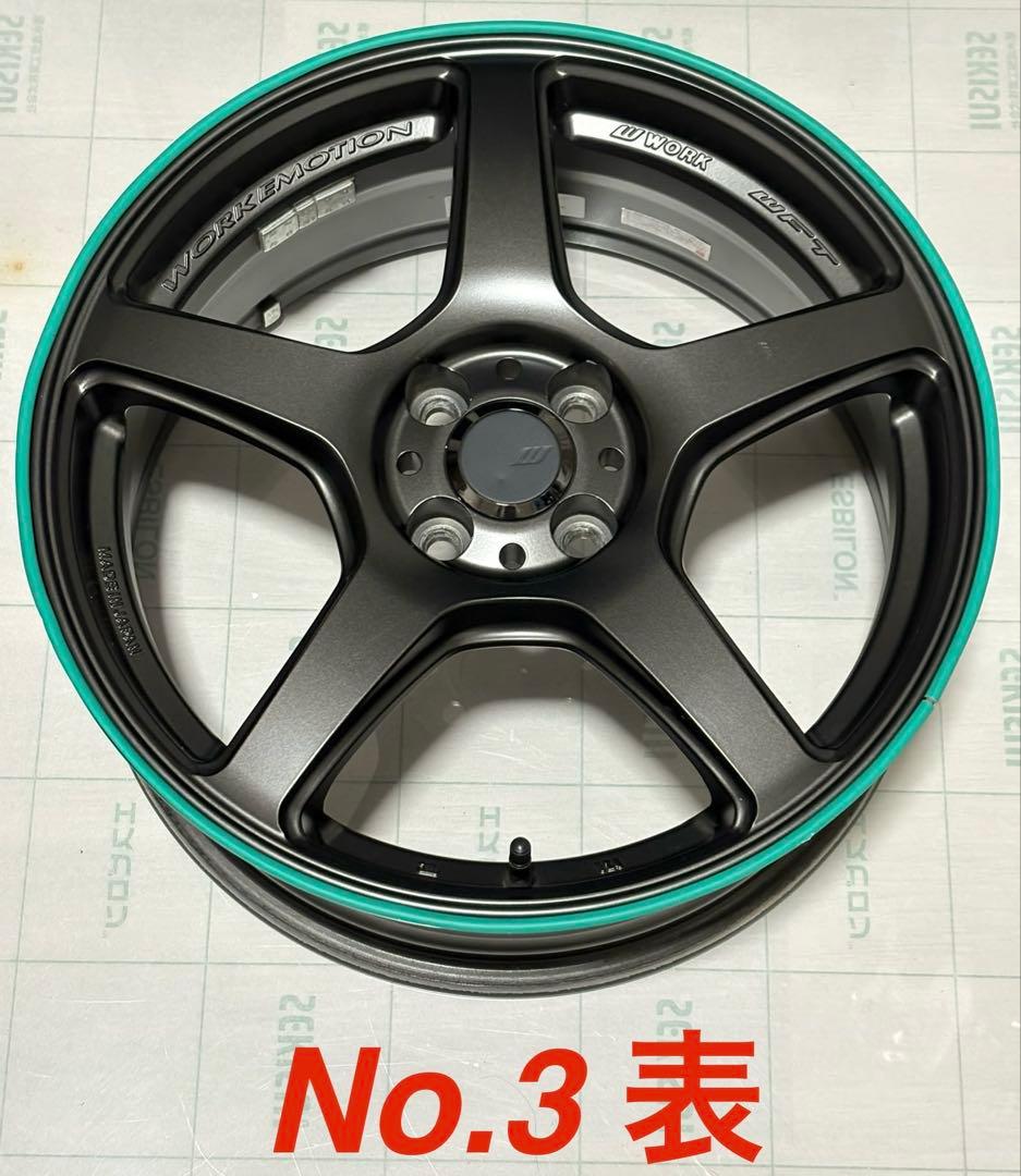 ヴィッツGR 17×7.0J 43 4 100 ワークエモーションT5R
