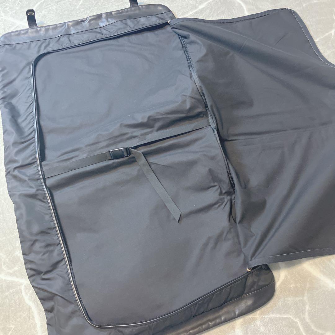 【希少】 COACH ガーメントバッグ オールドコーチ レザー ブラック