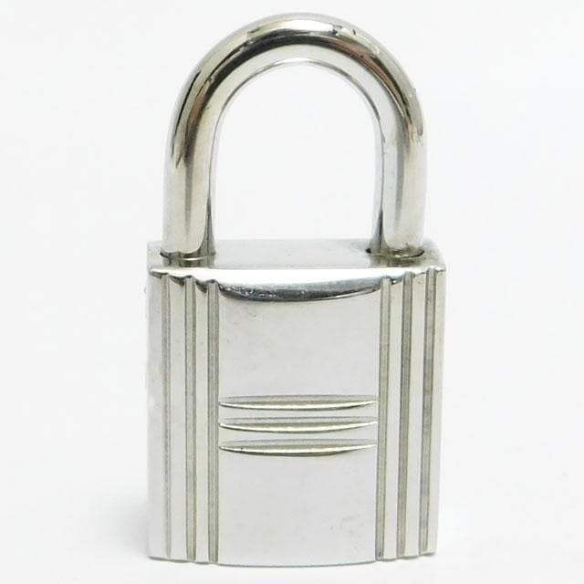 美品 HERMES エルメス カデナ キー1本 シルバーカラー 102 南京錠