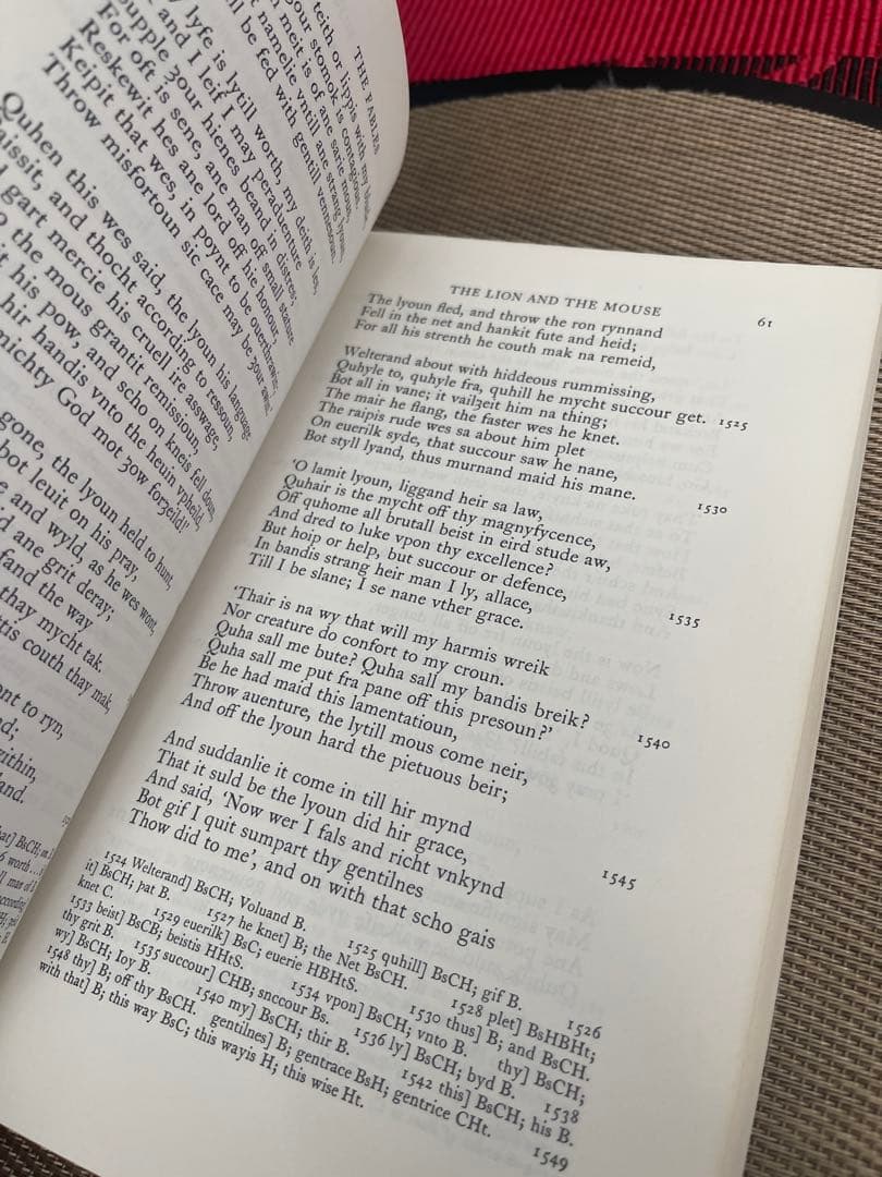 希少　Robert Henryson The Poems