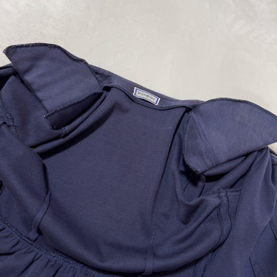 Yves Saint Laurent カーディガン ニット 半袖 ヴィンテージ