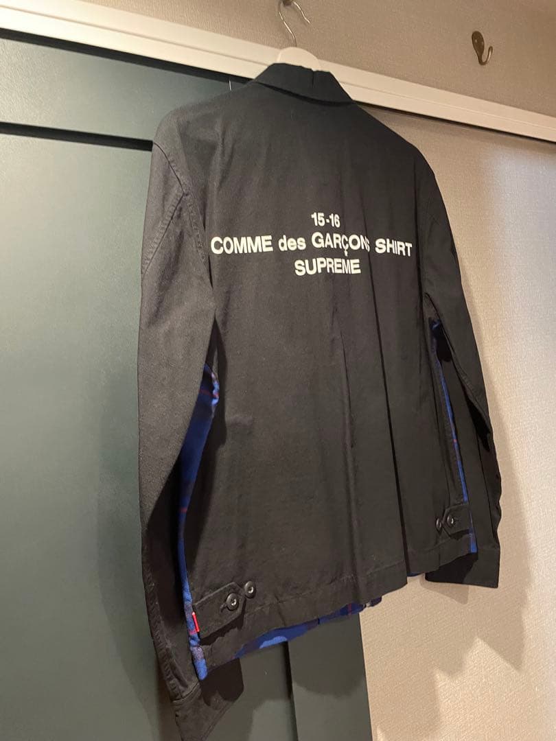 ジャケット・アウター M 15aw Supreme GARCONS shirt Work Jacket