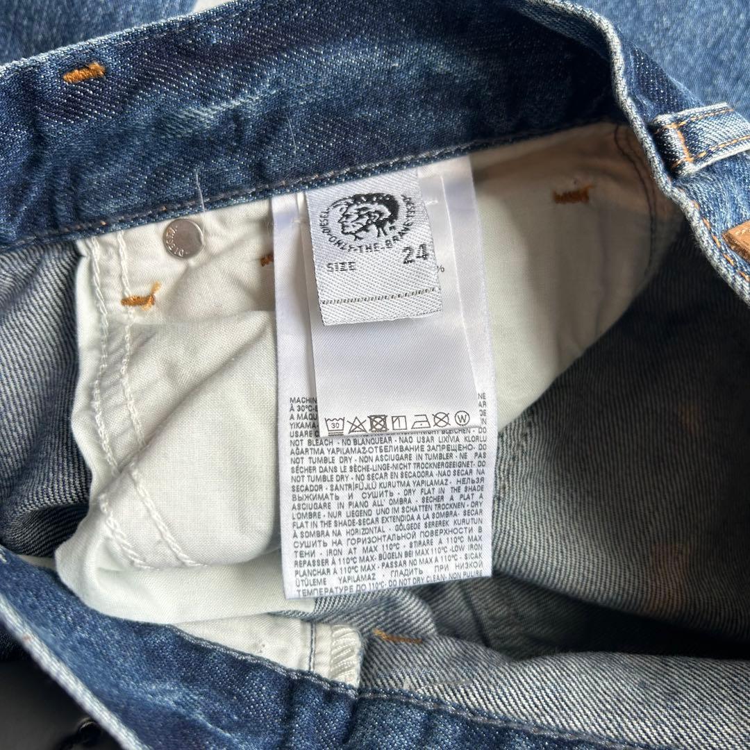 DIESEL WIDEE バギーパンツ　デニム　新品 W24L32
