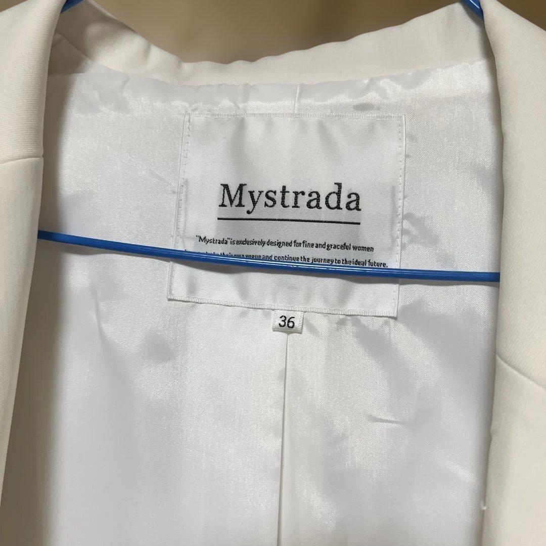 miyo　マイストラーダ　Mystrada ロングジャケット　白 新品