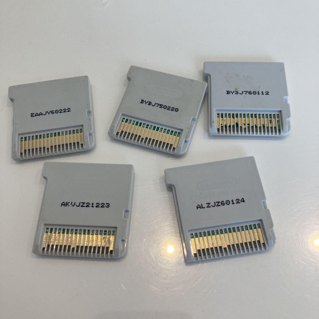 任天堂3DSソフト5種