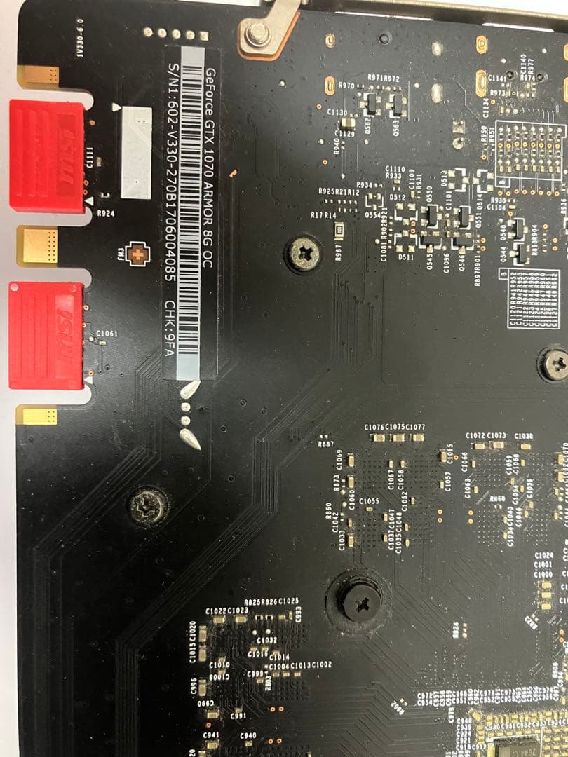 MSI GTX 1070 グラフィックボード
