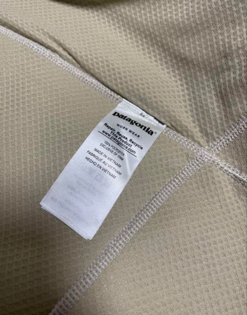 美品 patagonia レトロXベスト Sサイズ ナチュラル/ネイビー