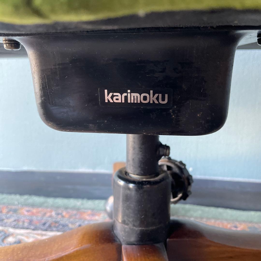 【美品】karimoku オールドカリモク　デスクチェア　コロニアル