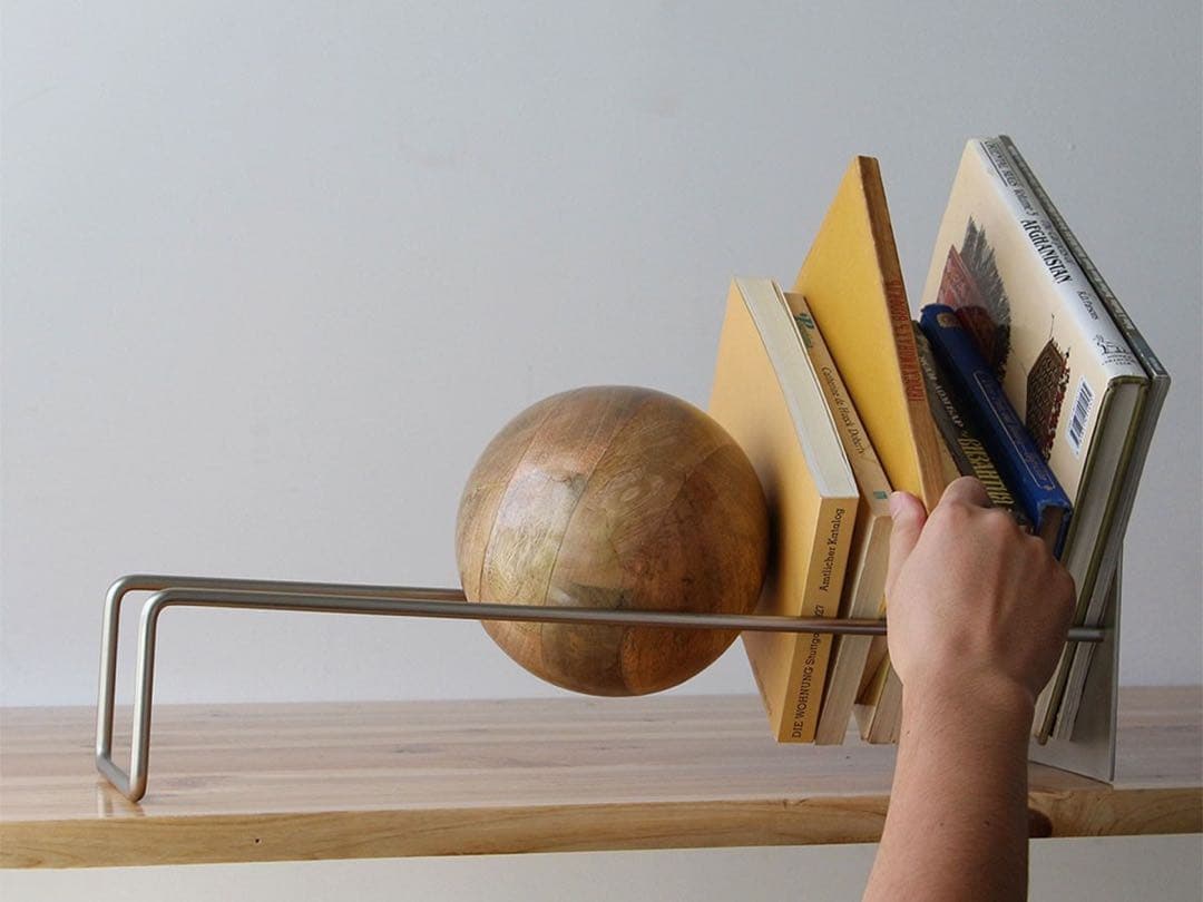 SLOPE BOOKEND スロープブックエンド モダンブックエンド